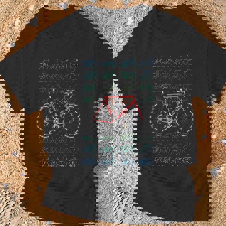 レース 道路 自転車 自転車 サイクリスト サイクリング バイキング 乗る ツアー 長袖tシャツ Tシャツ 高齢者への贈り物