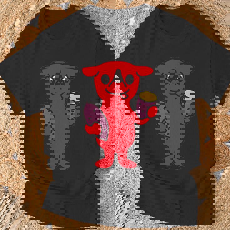 千葉県ご当地キャラとさつまいも Tシャツ 高齢者への贈り物