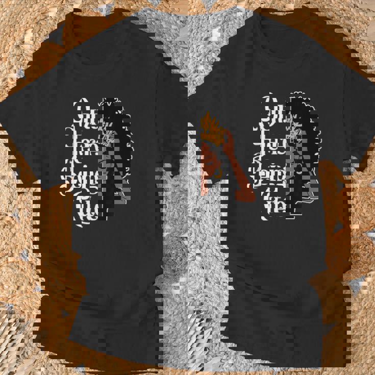 可愛いアフロ黒ギャルメラネティッドソープソウル Tシャツ 高齢者への贈り物