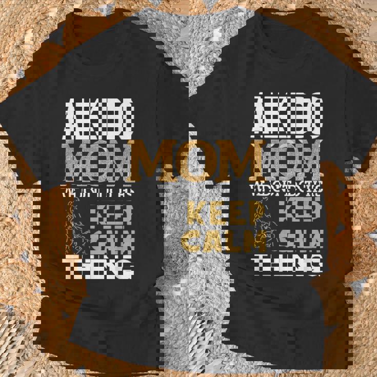 合気道 ママ 引用 面白い 合気道 Tシャツ 高齢者への贈り物