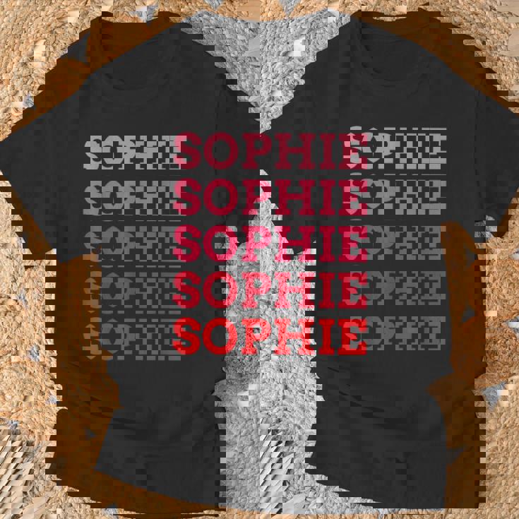 名前入りophie I Loveophie ヴィンテージ Tシャツ 高齢者への贈り物