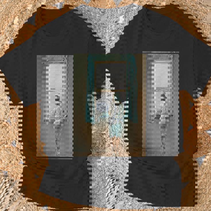 名画イラスト Tシャツ 高齢者への贈り物