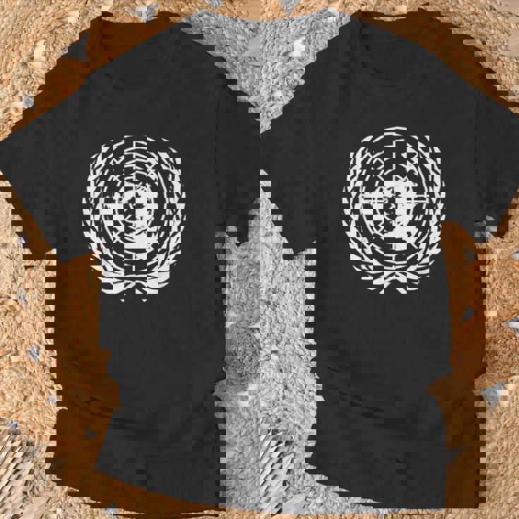 国連旗 Tシャツ 高齢者への贈り物