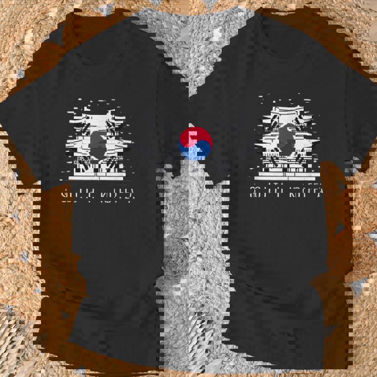 愛国的な韓国国旗ジャージーtシャツ 韓国製 Tシャツ 高齢者への贈り物