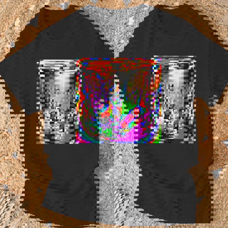 敵対的 アンチフェイシャル認識 カモフラージュ インビジビリティ Tシャツ 高齢者への贈り物