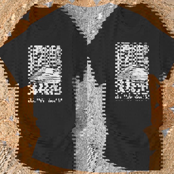 新幹線 新幹線 N700s 日本高速鉄道 Tシャツ 高齢者への贈り物