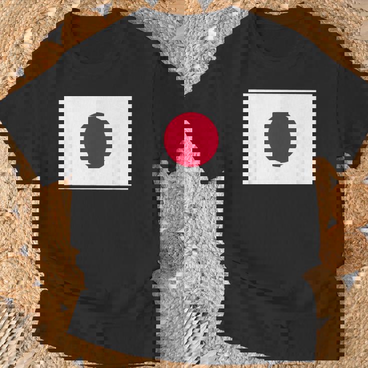 日本の国旗 日の丸 昇る太陽 日本 日書き デザイン Tシャツ 高齢者への贈り物