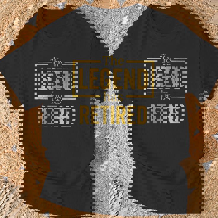 昔は同僚の定年退職祝いに、レジェンドと一緒に働いてた Tシャツ 高齢者への贈り物