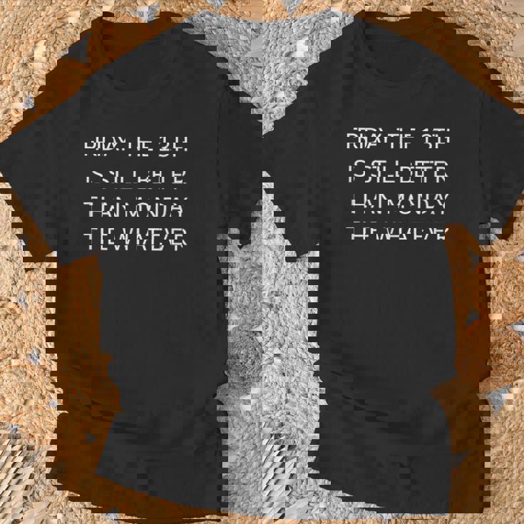 メンズ 月曜日より13日の金曜日 Tシャツ 高齢者への贈り物