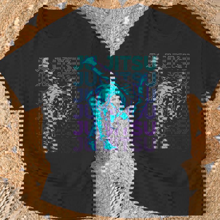 柔術柔術 呪術廻戦 レトロ Tシャツ 高齢者への贈り物