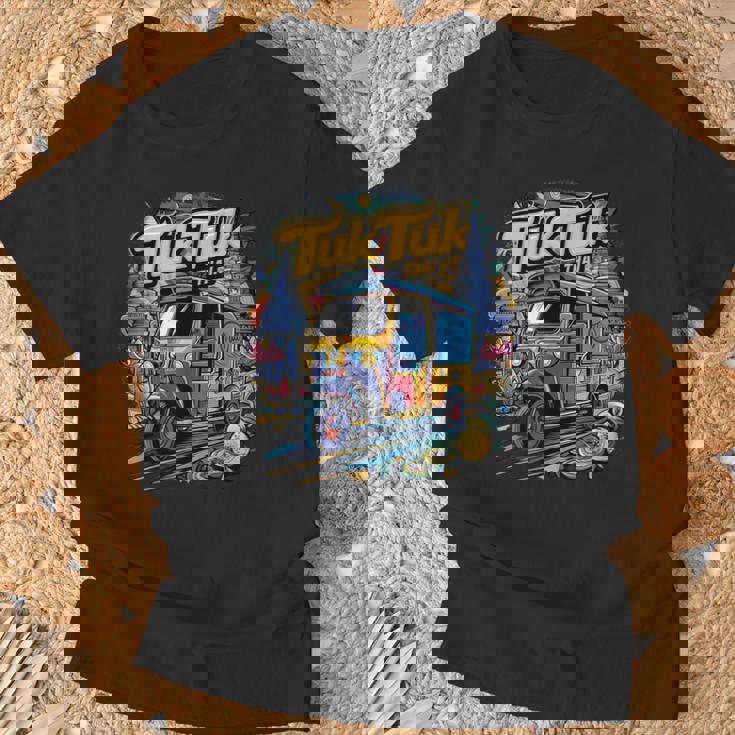 活気に満ちたトゥクトゥクタイアドベンチャー Tシャツ 高齢者への贈り物