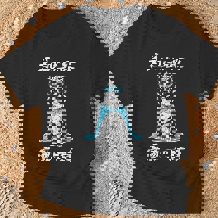 犬のために働いてます ボーダーコリー 犬 おもしろ 面白い ネタ 笑える かわいい Tシャツ 高齢者への贈り物