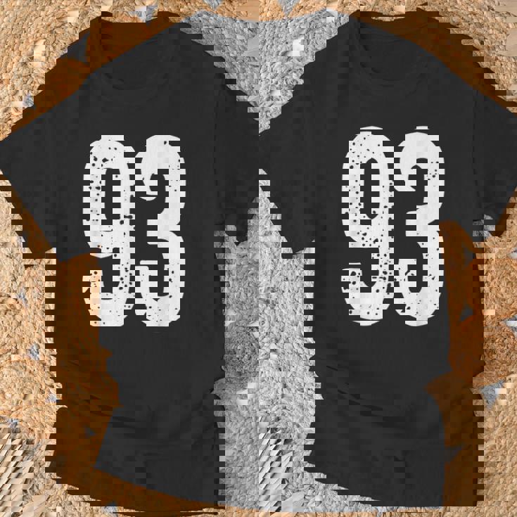 番号 93 Tシャツ 高齢者への贈り物