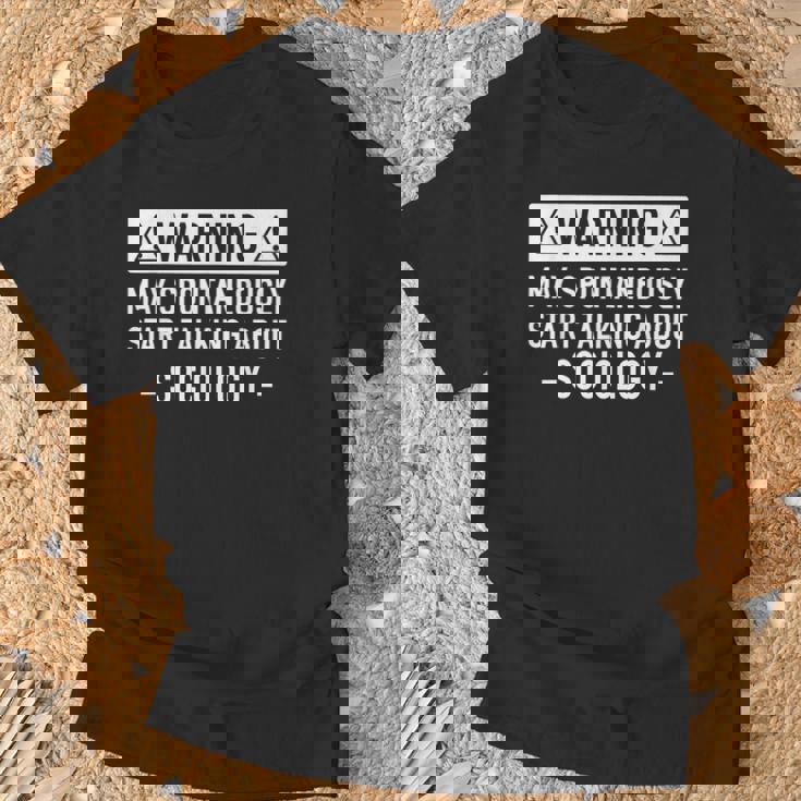 社会学を愛する人への面白いギフト。 Tシャツ 高齢者への贈り物