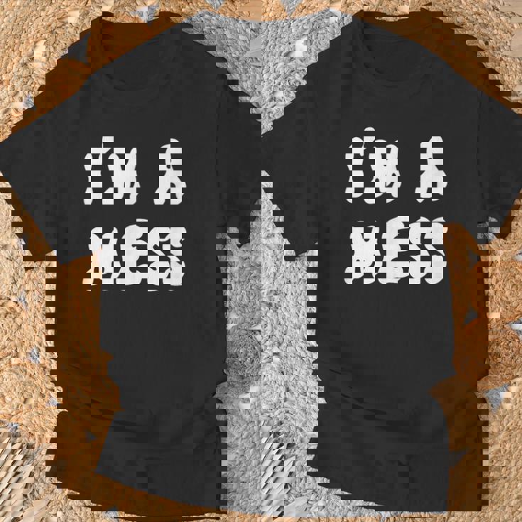 私はめちゃくちゃだ Tシャツ 高齢者への贈り物