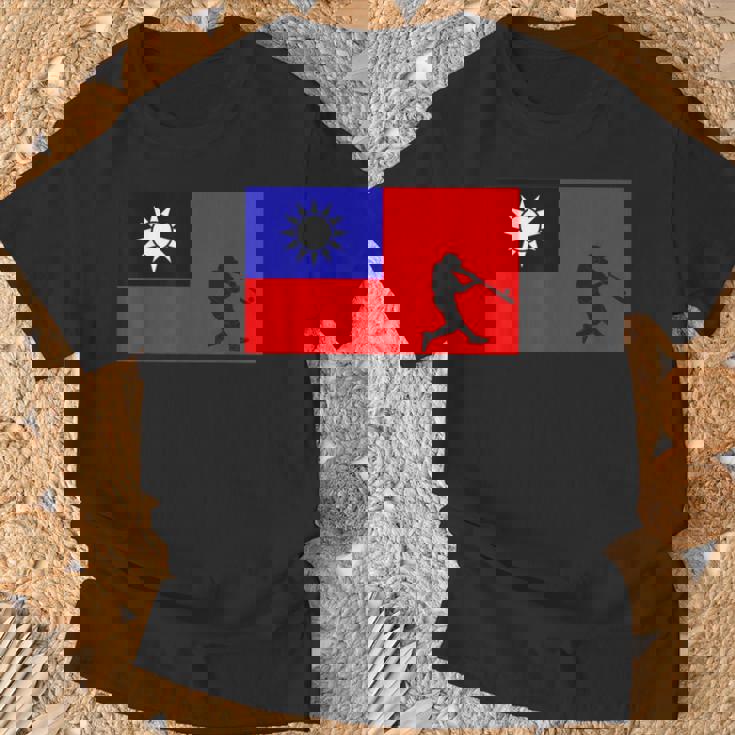 野球リーグ台湾国旗 アジア代表選手 Tシャツ 高齢者への贈り物