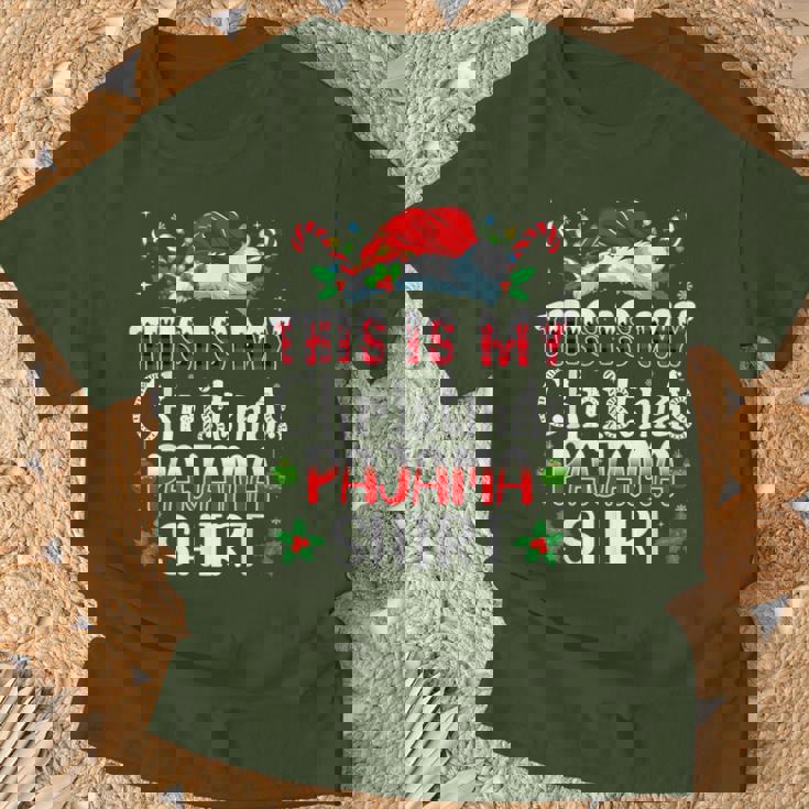 Christmas For This Is My Christmas Pajama T-Shirt Gifts for Old Men