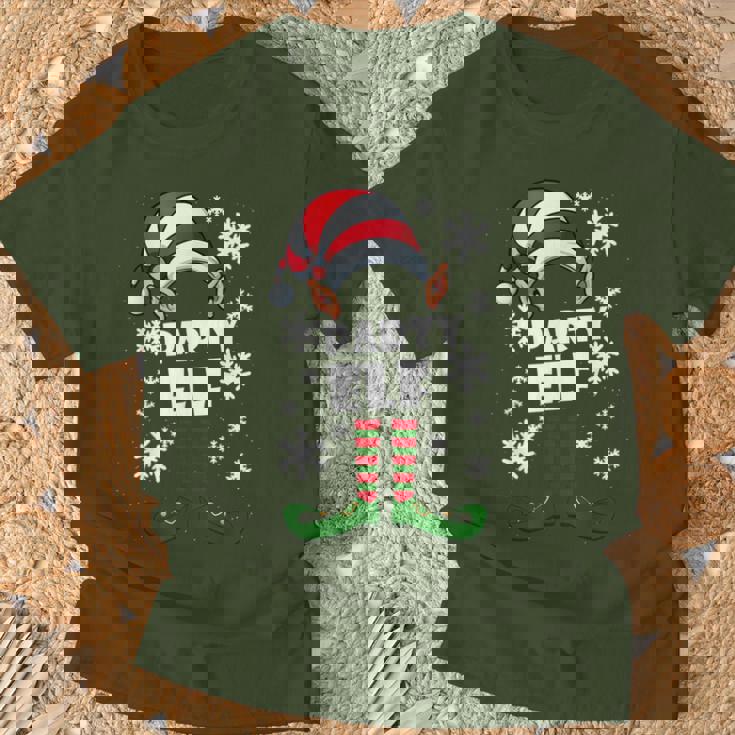 Party Elf Partnerlook Elfen Weihnachten Ugly Christmas T-Shirt Geschenke für alte Männer