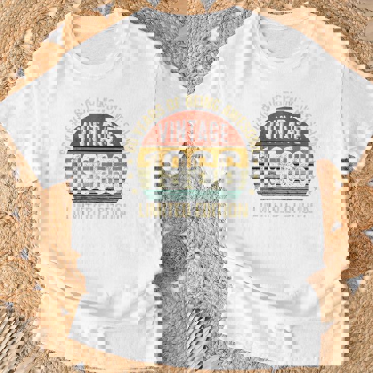 1966年からレトロ60歳の誕生日にヴィンテージで素晴らしい。 Tシャツ 高齢者への贈り物