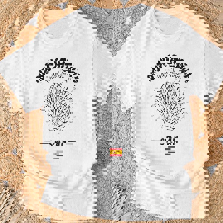 Gran Canariahell Bandera España Almeja España Islas Canarias Camiseta unisex Regalos para ancianos