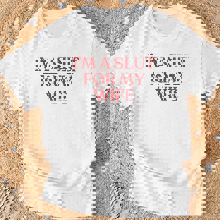 I'm Alut For My Wife Y2k Aesthetic Trendy Tシャツ 高齢者への贈り物