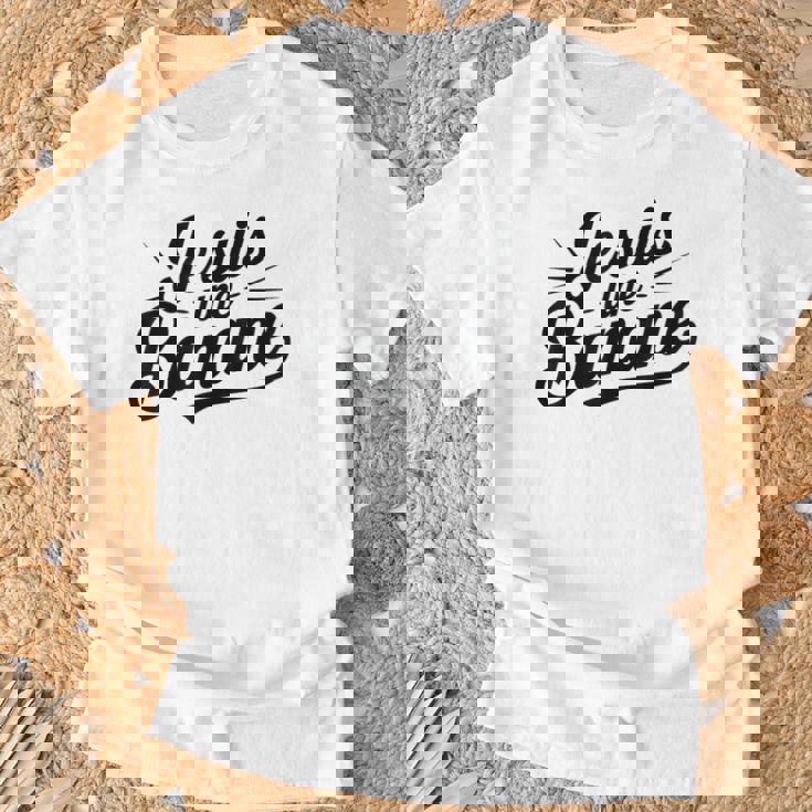 Jeuis Une Banane Humour T-Shirt Cadeaux pour les vieillards