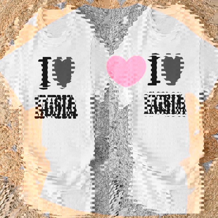 I Love Kagoshima 鹿児島大好き Tシャツ 高齢者への贈り物