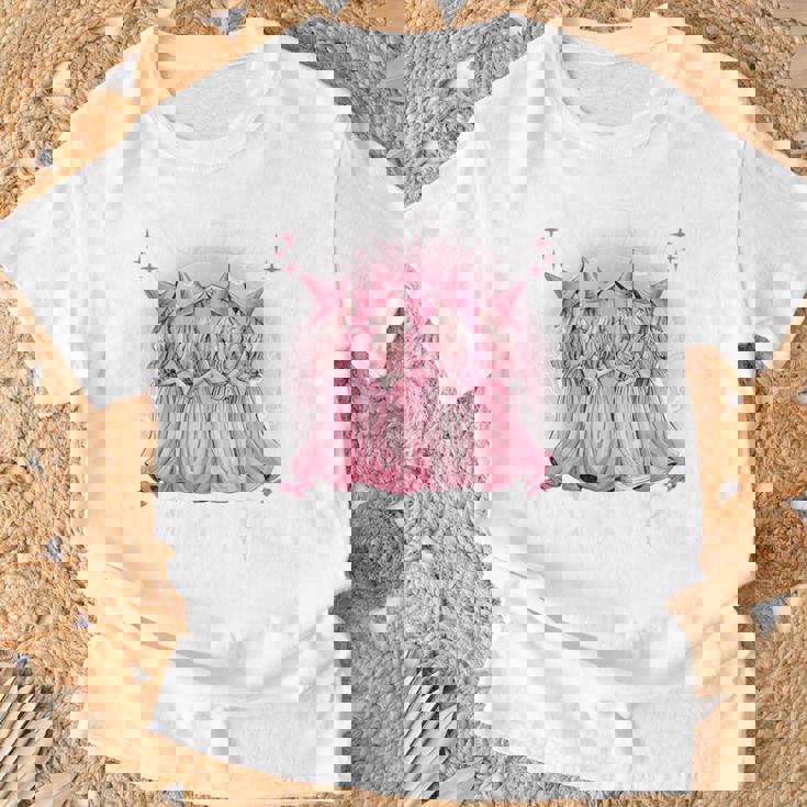In October We Wear Pink Witch Breast Cancer Awareness Pink T-Shirt Gifts for Old Men