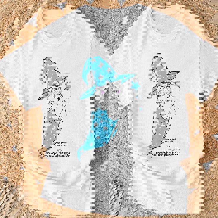 Pt “No Es Magia Es Pedagogía Terapéutica” Camiseta unisex Regalos para ancianos