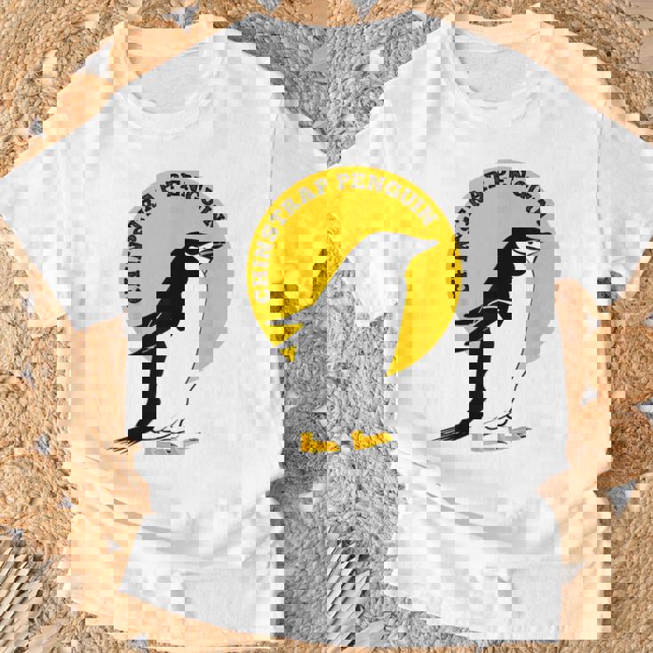 Reins ペンギン チンストラップ Tシャツ 高齢者への贈り物