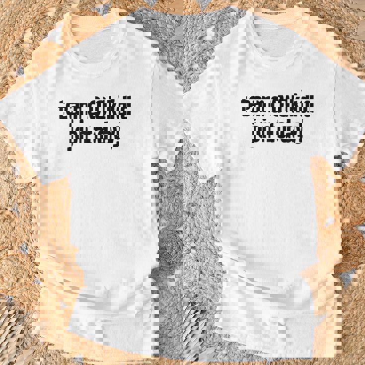 Team C00lkidd Join Today Coolkidd C00lkid クールキッド楽しいゲーム Tシャツ 高齢者への贈り物