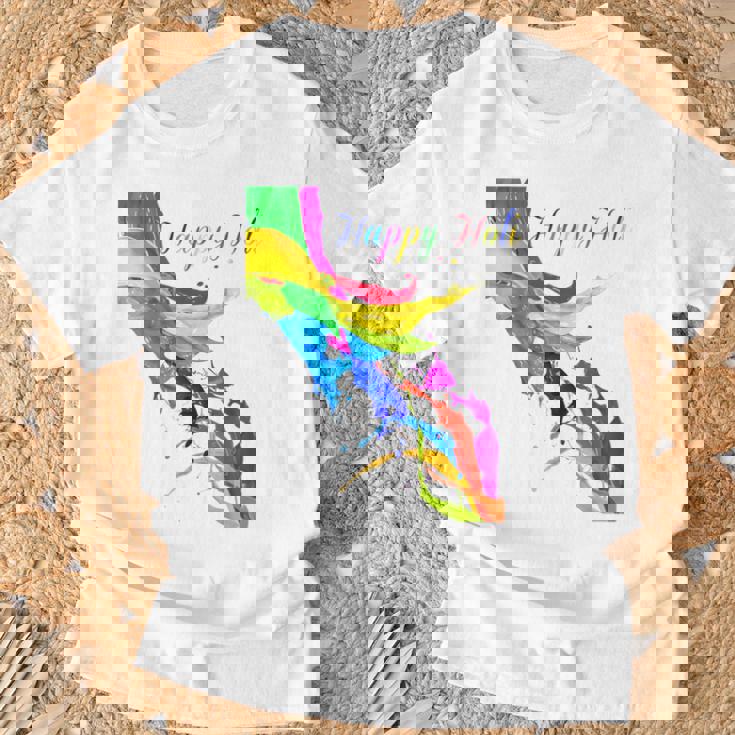 Vibrant And Colorful Holi Tシャツ 高齢者への贈り物