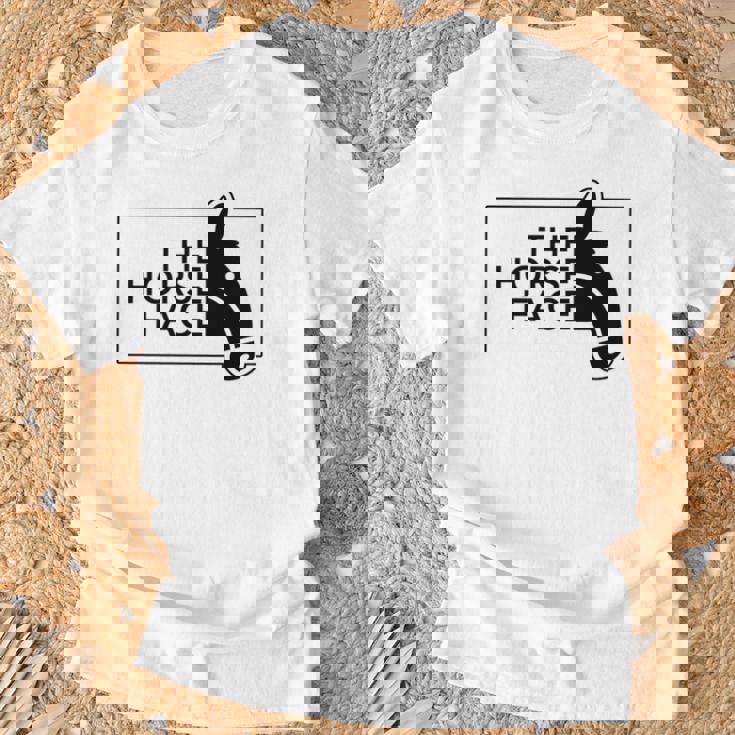 【バックプリント・背中側】ザ・ホース・フェイス The Horse Face 午年 馬 2026 パロディ 長袖tシャツ Tシャツ 高齢者への贈り物