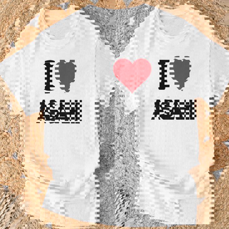 アイハート アサヒジャパン ラブ日本土産アイテム Tシャツ 高齢者への贈り物