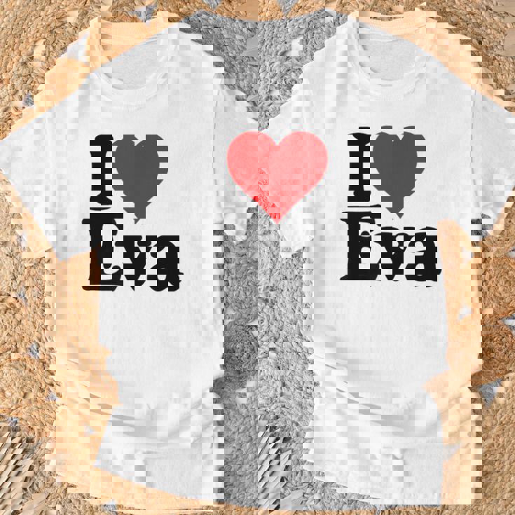 アイ・ラブ・ハート・エヴァ Tシャツ 高齢者への贈り物