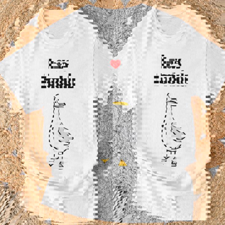 アイ・ラブ・ホノルル Tシャツ 高齢者への贈り物