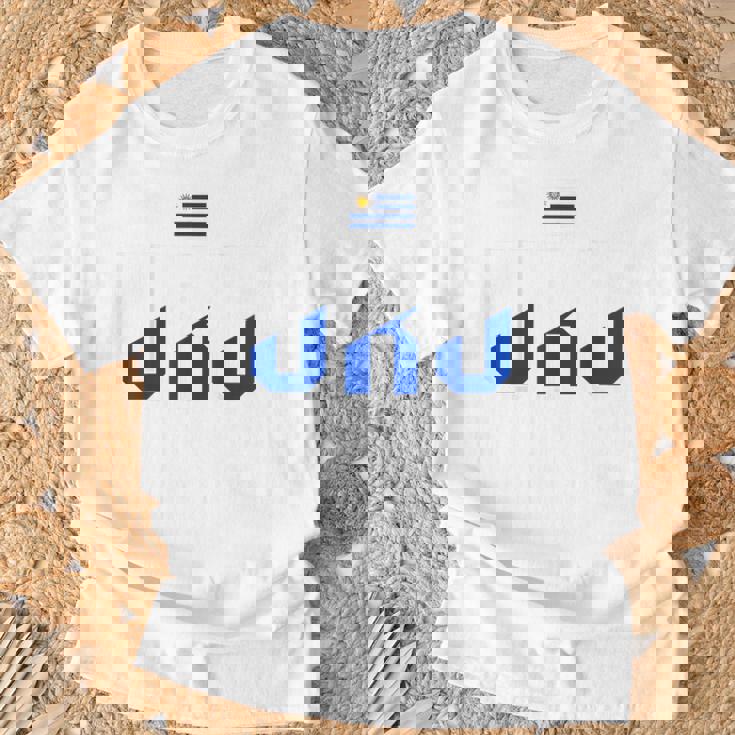 ウルグアイプライド Uru ウルグアイ国旗 ヴィンテージ Tシャツ 高齢者への贈り物