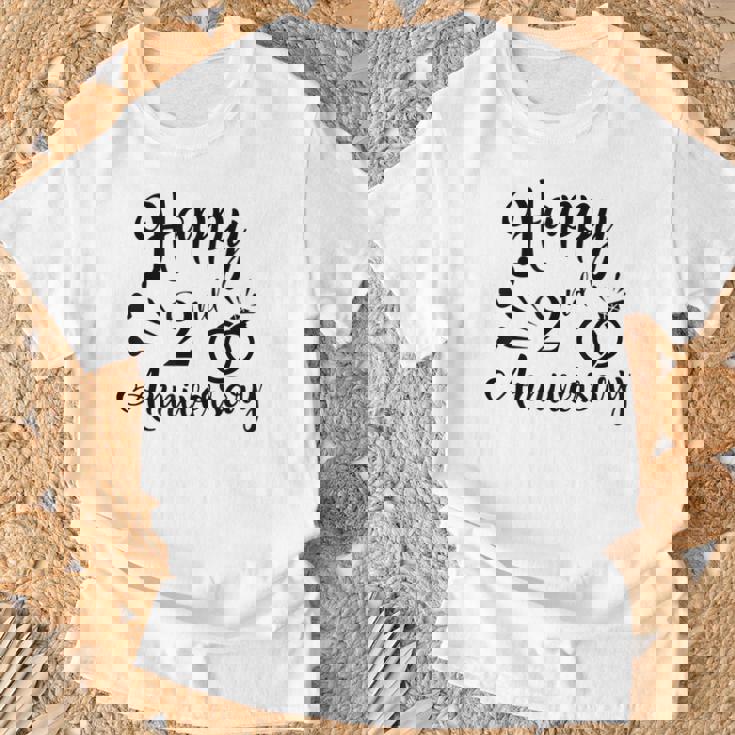 カップル2周年記念プレゼント クールな2周年記念 Tシャツ 高齢者への贈り物