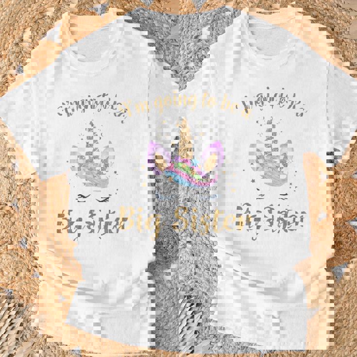 キッズ Bigister ユニコーン I'm Going To Be A Bigister Tシャツ 高齢者への贈り物