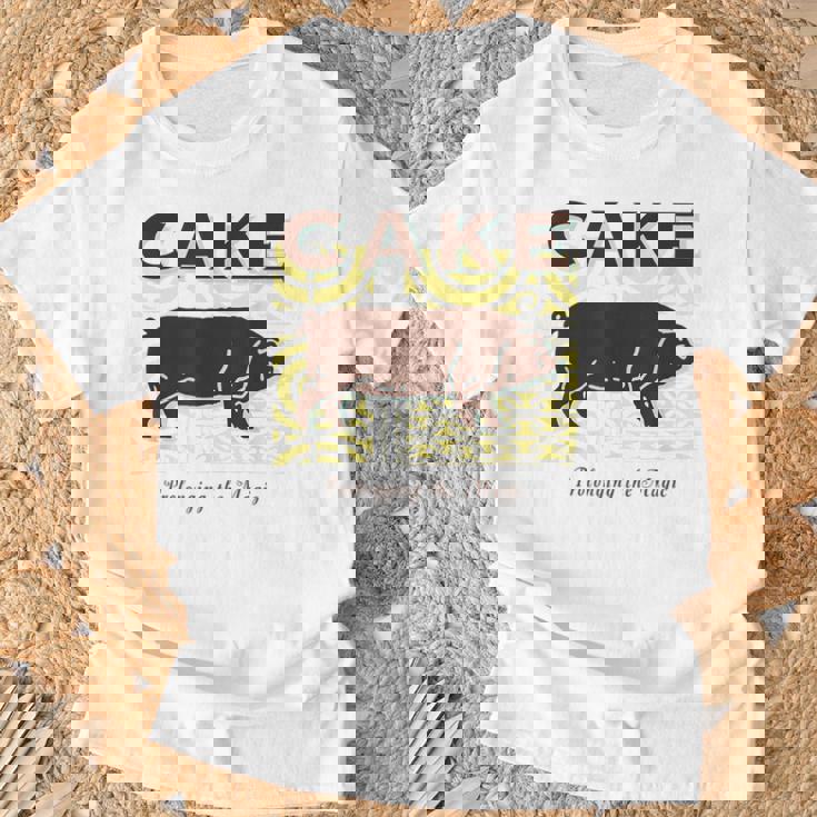 ケーキ 長引き The Magic Tシャツ 高齢者への贈り物