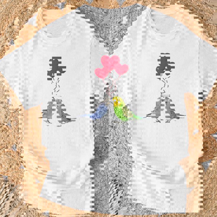 セキセイインコ、面白い鳥、楽しい、セキセイインコ Tシャツ 高齢者への贈り物