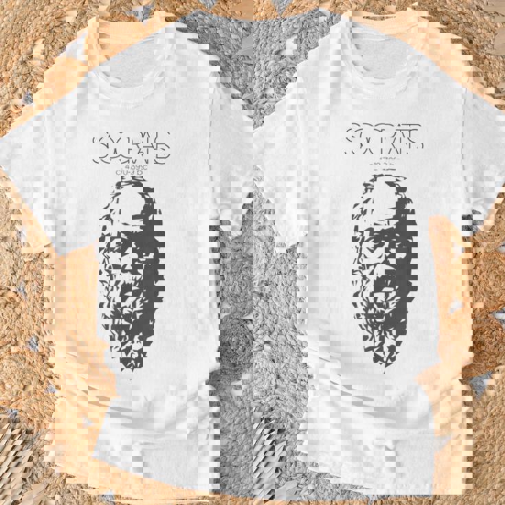 ソクラテスtシャツ 古代ギリシャ哲学者 Tシャツ 高齢者への贈り物