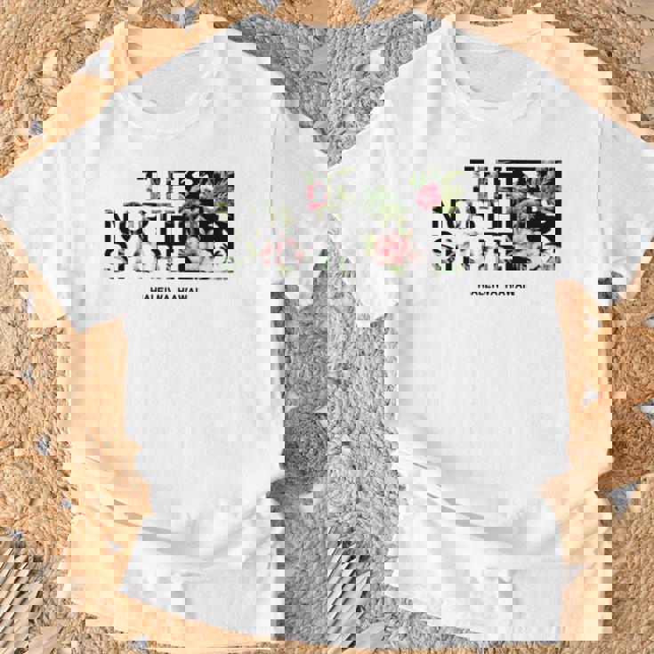 ハワイ ヴィンテージスタイル ノースショア ハレイワ ヤシの木 長袖tシャツ Tシャツ 高齢者への贈り物