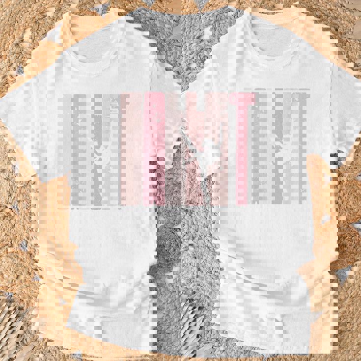 バレエ カットアウト アラベスク バックプリント ダンス Tシャツ 高齢者への贈り物