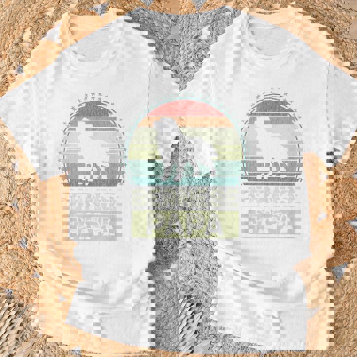 バーニーズパパ 父の日 バーニーズマウンテンドッグ Tシャツ 高齢者への贈り物