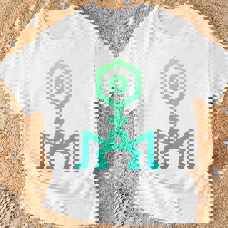 ファージバクテリオファージ療法 微生物学 Tシャツ 高齢者への贈り物