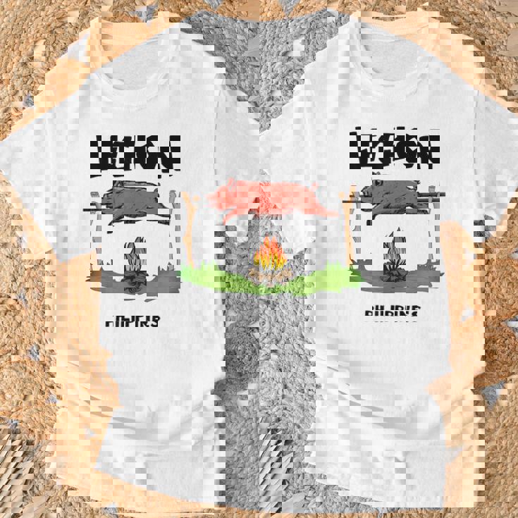 フィリピン レションピッグ セブ ギフト お土産 Tシャツ 高齢者への贈り物