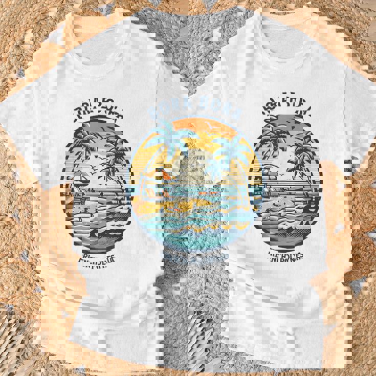 ボラボラ島 フランス領ポリネシア ボラボラ島 Tシャツ 高齢者への贈り物