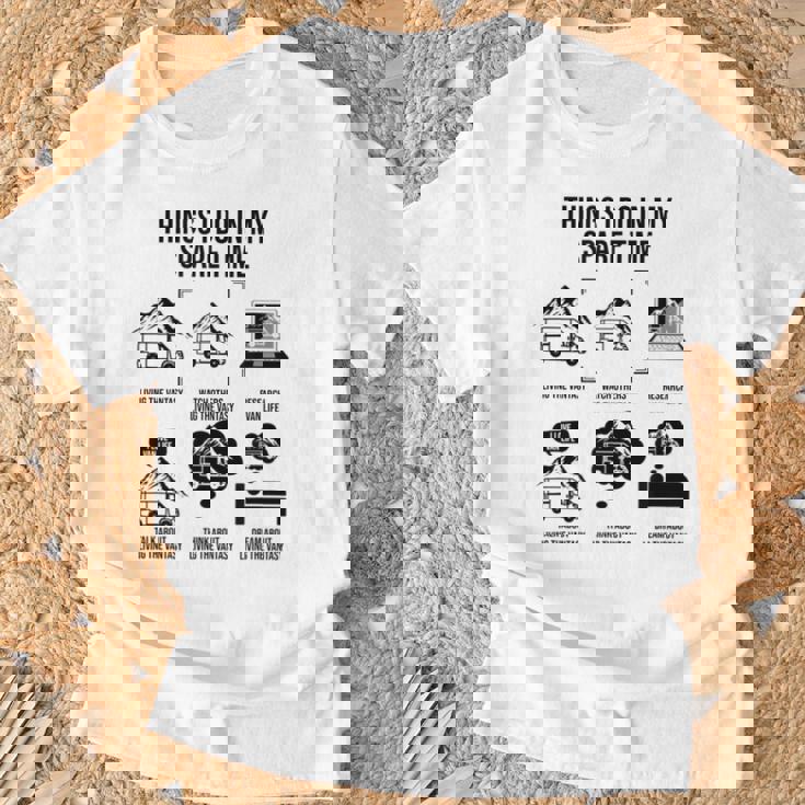 暇なときにやること、キャンピングカー、キャンピングカー Tシャツ 高齢者への贈り物