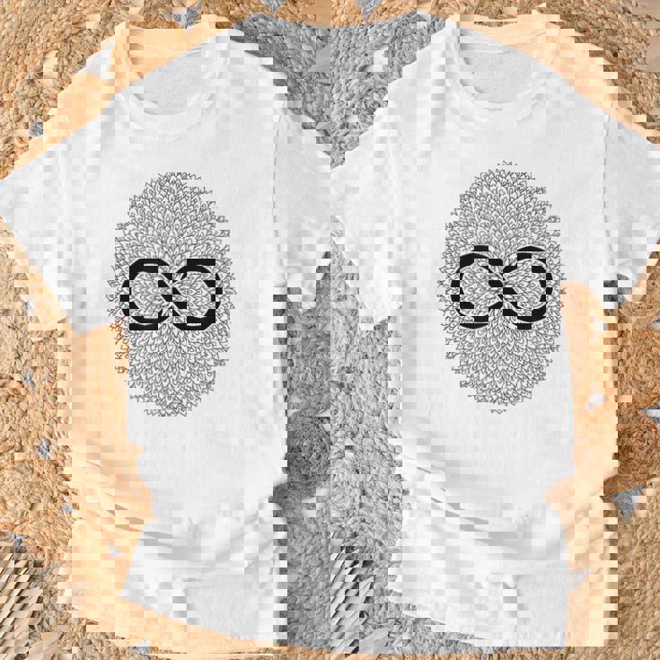 無限大の記号 Tシャツ 高齢者への贈り物